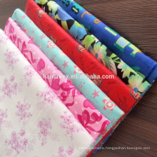 100% cotton printed flannel fabric